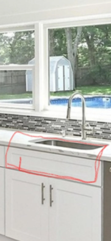 Is it hard to install a farmhouse sink without removing the whole countertop_ 🧐 If so, should I hire a general contractor_ (1)