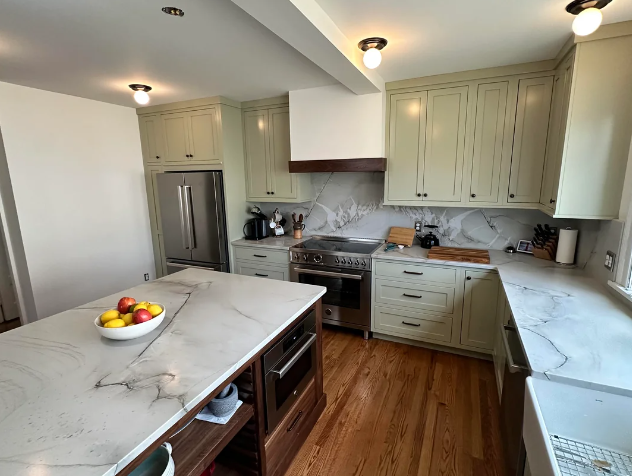 Our remodeled kitchen after three months of work