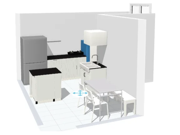 Kindly provide feedback on the kitchen layout. (1)